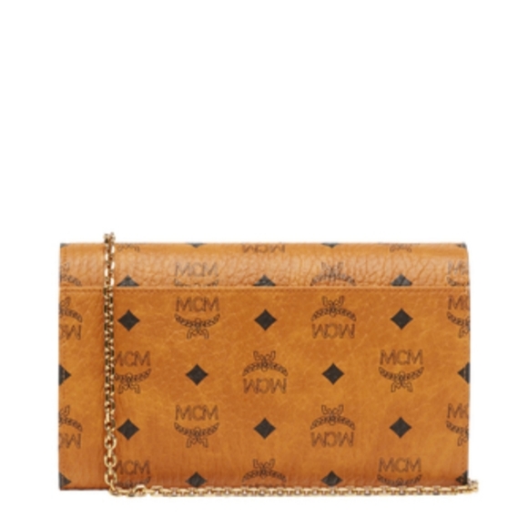 MCM Patricia Visetos Continental Crossbody Wallet - Picture 3 of 8
